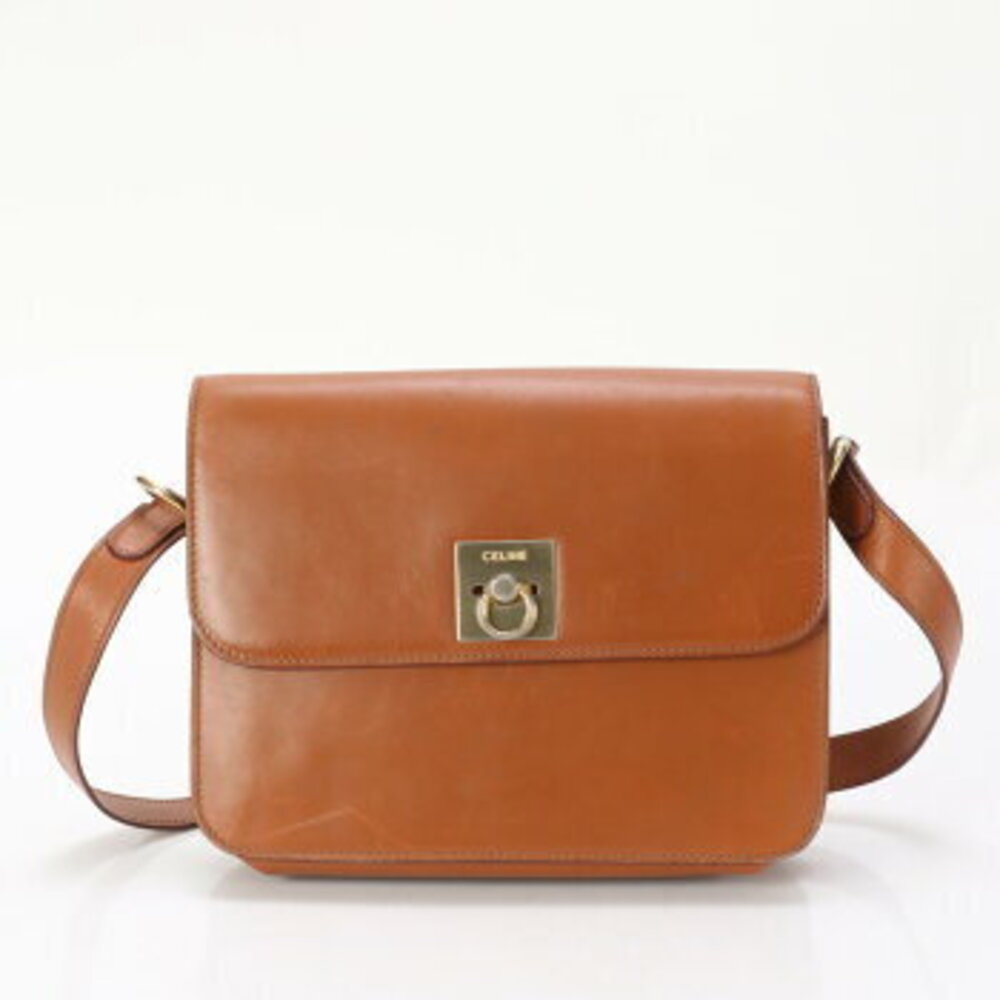 Celine shoulder bag leather hardware circle - Picture 2 of 14